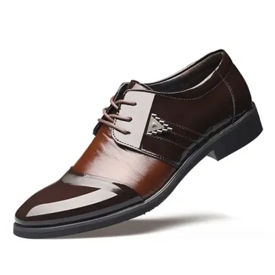 MEN'S POINTED FASHION LEATHER SHOES
